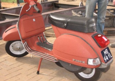 Vespa na conservering