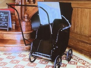 Poedercoating kinderwagen Chateau Meiland